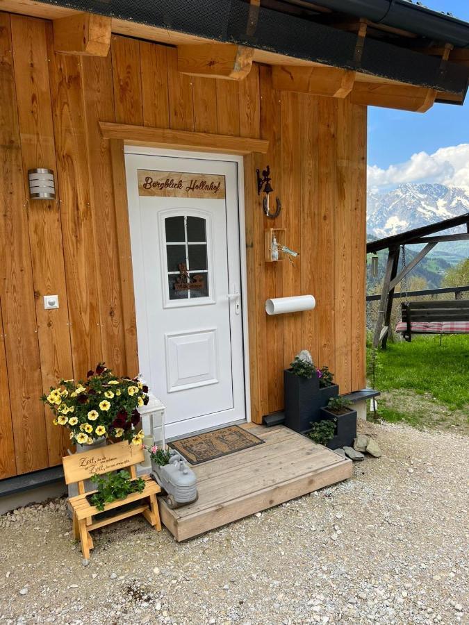Bergblick Hollnhof Apartment Donnersbach Bagian luar foto
